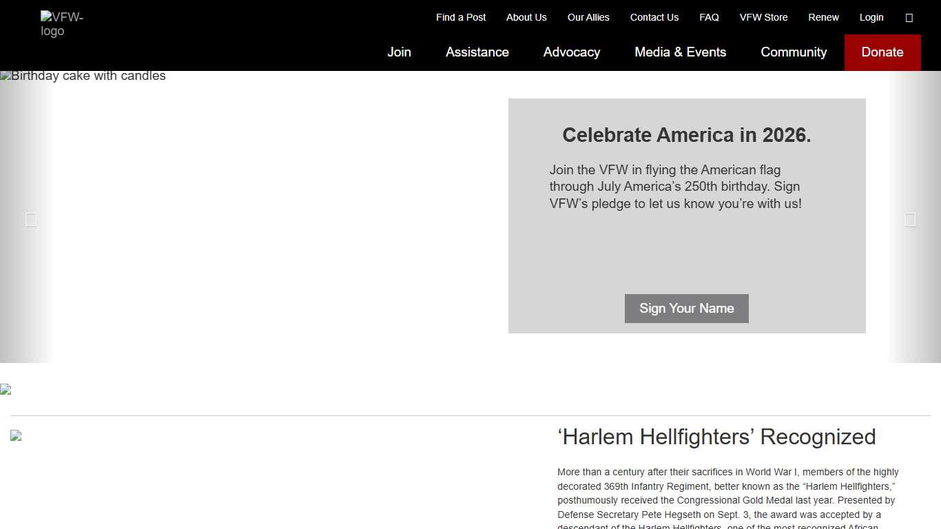 The Veterans of Foreign Wars of the U.S. - VFW