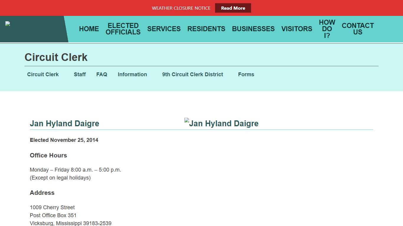 Circuit Clerk - Warren County